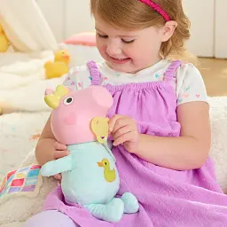 Інтерактивна іграшка Peppa Pig Крихітка Еві хрюшки-обіймашки (G1637) - мініатюра 5