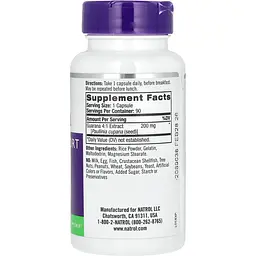 Натуральна добавка Natrol Energy Support Guarana 200 мг 90 капсул - мініатюра 2