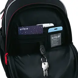Рюкзак для початкової школи Kite Education 763S Speed Racer Чорний (K26-763S-2) - мініатюра 11