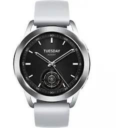 Смарт-годинник Xiaomi Watch S3 Silver (BHR7873GL) - мініатюра 2