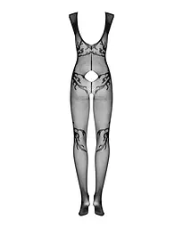 Комбінезон Obsessive Bodystocking F241 S/M/L чорний - мініатюра 7