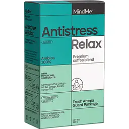 Кава MindMe Antistress & Relax функціональна мелена 250 г