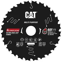 Диск пиляльний Cat TCT 184 × 1.5 × 30 мм (DA08202)