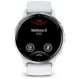 Смарт-годинник Garmin Venu 3 Silver Stainless Steel Bezel with Whitestone Case and Silicone Band (010-02784-50) - мініатюра 2