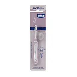 Зубна щітка Chicco для перших зубів, 6-36 міс. рожева (12081.00) - мініатюра 2