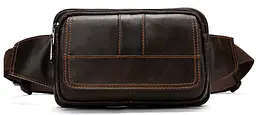 Сумка на пояс 14726 Vintage коричнева - мініатюра 1