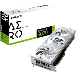 Відеокарта Gigabyte RTX 5070 12GB AERO OC (GV-N5070AERO OC-12GD) (GDDR7, 192 bit, PCI-E v5.0 x16) - мініатюра 10