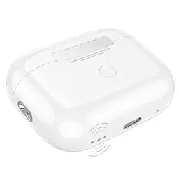 Бездротові навушники Hoco EW49 TWS Bluetooth 5.3 з мікрофоном, бездротовою зарядкою, вакуумні, білі - мініатюра 7