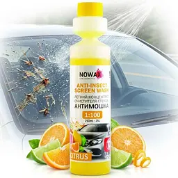 Омивач скла концентрат 1:100 Nowax Антимошка Літній 250 мл Вишня (NX25225)