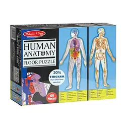 Пазл Melissa&Doug Будова людини 100 елементів (MD445)