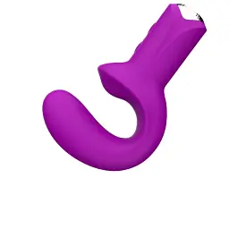 Вібратор I’MCUM DeepHook Dual Vibrator Purple для стимуляції точки G та клітора (IM-ZDB404) - мініатюра 9