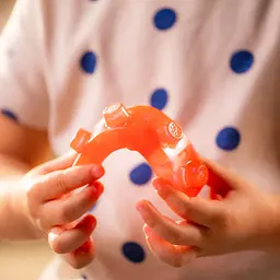 Дитячий сенсорний конструктор Jelly Blox Барвистий трактор 932945, 12 деталей - мініатюра 5