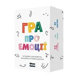 Настільна гра Memo Games Гра про емоції (укр.) (m-0033)