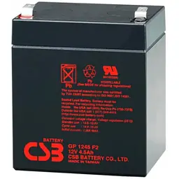 Акумулятор CSB GP1245F2 AGM 12V 4,5Ah