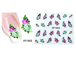Наклейки для ногтей Розочки XF1052