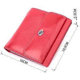 Жіночий гаманець середнього розміру ST Leather 19496 червоний - мініатюра 3