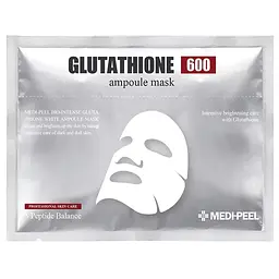 Тканевая маска для лица Medi-Peel Bio-Intense Glutathione White Ampoule Mask с глутатионом 30 мл