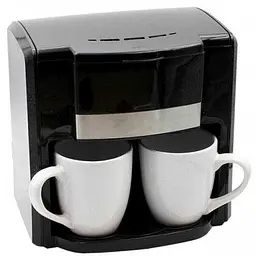 Кофеварка капельная Rainberg RB-613 (0,3 л, 500 Вт) с двумя керамическими чашками - мініатюра 4