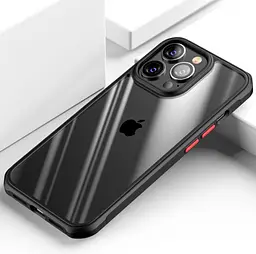 Протиударний бампер чохол Primolux Refraction Case для смартфона Apple iPhone 14 Pro Max Black - мініатюра 3