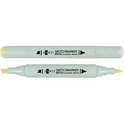 Набір спиртових маркерів Santi Brush SA-109 світло-пісочний 6 шт. (390992)