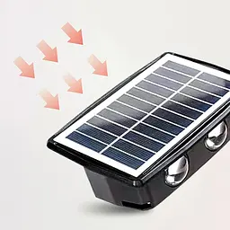 Світильник Sun Lamp вуличний світлодіодний на сонячній батареї 4LED - мініатюра 7