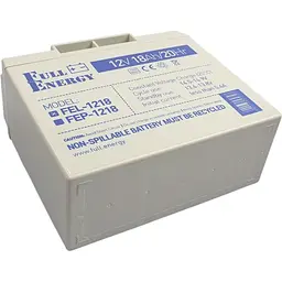 Акумулятор Full Energy GEL 12V (12V/18Ah/216Wh) (FEL-1218) [151228] - мініатюра 2