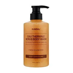 Гель для душу Kundal Eau Thermal Scrub Body Wash Cozy Darjeeling 500 мл (8809809428662)