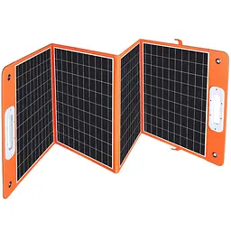 Сонячна панель портативна TSP-18V-100W Monocrystalline PD65W+QC3.0 (1USB-A/1C) Black Epik teh0029316 - мініатюра 3