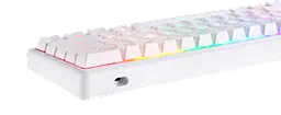 Клавіатура бездротова Motospeed SK66 Gateron Blue RGB White (mtsk66wmb) - мініатюра 3