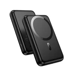 Магнітний портативний акумулятор HOCO J141 Grace magnetic power bank 10000mah 20W чорний
