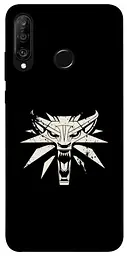 TPU чохол Demsky Wolf medallion для Huawei P30 lite