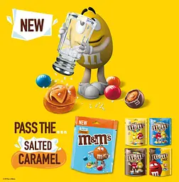 Драже M&M's Salted Caramel Milk Chocolate Bag 176г - мініатюра 6