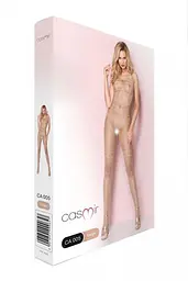 Сітчастий тілесний бодістокінг-боді із симетричним малюнком Casmir CA005 One size - мініатюра 7