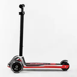 Самокат Maxi Best Scooter 64х18х36 см Чорно-рожевий 000231633 - мініатюра 3