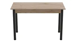 Стіл кухонний Ferrum-decor Беніта 75x120x60 Чорний ДСП Сан-Марино 16мм (FRD-105643) - мініатюра 3