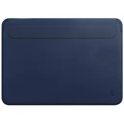 Чохол WiWU Skin Pro II Leather Sleeve Case для MacBook Pro 16 Navy Blue (2019-2020) [53715]