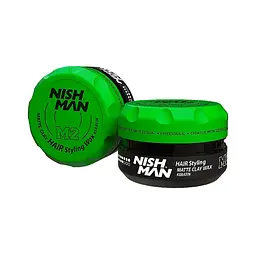 Глина для укладання волосся Nishman Hair Matte Clay M2 150 мл