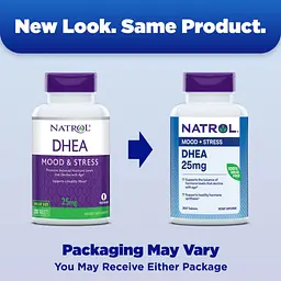 Дегідроепіандростерон Natrol DHEA 25 мг 90 таблеток (NTL00597) - мініатюра 4