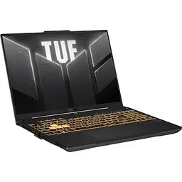 Ноутбук Ігровий ASUS TUF F16 FX607VU-RL048MXM, з процесором Intel Core 5 210H pana la 4.8GHz, 16'', WUXGA, IPS, 144Hz, 32GB DDR5 RAM, SSD 512GB + 1TB, GDDR6, No OS, Mecha сірий - мініатюра 3