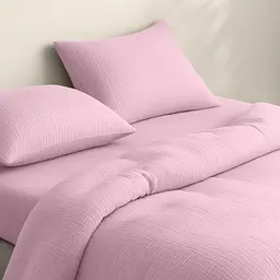 Наволочка Cosas Baby blush муслінова 40х60 см світло-рожева (009Muslin_BabyBlush_40x60) - мініатюра 6