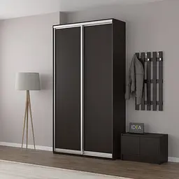 Шафа-купе Idea серія 1 130 x 60 x 240 см Венге темний
