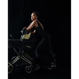 Коляска Cybex ePriam by Jeremy Scott Wings чорна (521002723) - мініатюра 5