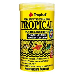Сухий корм для акваріумних риб Tropical в пластівцях Tropical 250 мл для всіх акваріумних риб