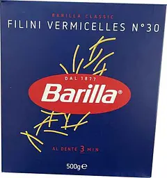 Макарони Barilla Filini №30 500 г (8076809524452)