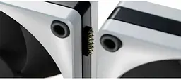 Комплект вентиляторов Hyte THICC FP12 120мм 3 Pack with controller NP50 (FAN-HYTE-FP12-BW-3NP) - мініатюра 4