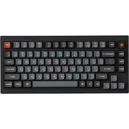 Клавіатура Keychron V1 8K Keychron Super Red Switch RGB USB UA Black (V1W-D1-UA) [168150]