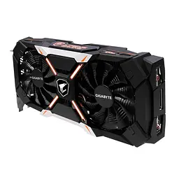 Відеокарта Gigabyte GTX 1060 6Gb Aorus 9Gbps (GV-N1060AORUS X-6GD) (GDDR5, 192 bit, PCI-E 3.0 x16) Б/в - мініатюра 3