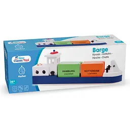 Ігровий набір New Classic Toys Баржа з 2 контейнерами (10904) - мініатюра 3