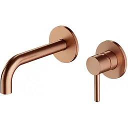 Змішувач для раковини Omnires Y прихованого монтажу brushed copper (Y1215HCPB)