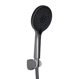 Змішувач для ванни Qtap Vlasta New (з душовим гарнітуром) QTVLA259GMB45643 Gunmetal Black PVD - мініатюра 4